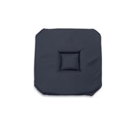 Soleil d'ocre, Alix Dessus de Chaise Gobelin, Polyester, Bleu Marine 40x40x3 cm