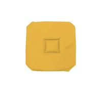 Soleil d'ocre, Alix Dessus de Chaise Gobelin, Polyester, Jaune radieux 40x40x3 cm