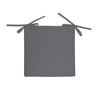 Soleil d'ocre, Alix Dessus de Chaise Imperméabilisé Outdoor Polyester Anthracite 40x40x5 cm