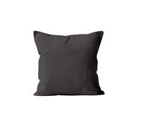 Soleil d'ocre, Alix Housse de Coussin Polyester Anthracite 60x60 cm