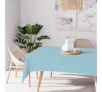 Soleil d'ocre, Alix Nappe 140x200 cm, Bleu Glacier, Polyester déperlant