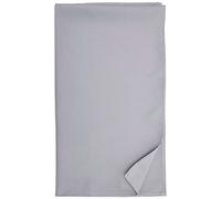 Soleil d'Ocre Nappe rectangulaire Alix anti-tâches Polyester Gris 140 x 240 cm