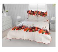 Soleil d'ocre Amelie Boutis, Coton, Beige, 220x240 cm