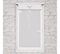 Soleil d'ocre, Brise bise brodé en Coton 60x120 cm Emilie Blanc