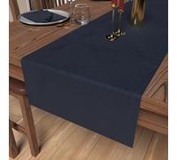 Soleil d'ocre, Chemin de Table 40x180 cm Luxury Bleu Nuit
