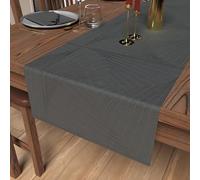Soleil d'ocre, Chemin de Table 40x180 cm Luxury Gris