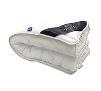 Soleil d'ocre Couette Blanche 240x220 cm Coton Bio, par Scandina. Fabrication française.