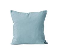 Soleil d'ocre, Coussin déhoussable 60x60 cm Alix Bleu Glacier