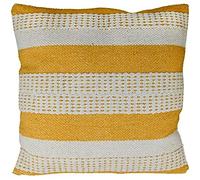 Soleil d'ocre Coussin en Coton 45x45 cm Macrame Delhi