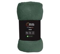 Soleil d'ocre, Couverture Flanelle 180x220 cm Calin Kaki