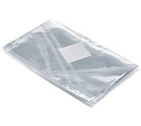 Soleil d'ocre, Cristal Nappe Ronde Transparente, PVC, 100 microns, Diamètre 140 cm