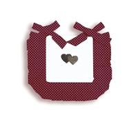 Galettes de chaise Soleil D'Ocre LOVE Rouge 40x40 cm