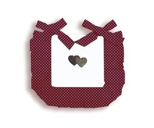 Soleil d'ocre, Dessus de Chaise Pur Coton 40x40x5 cm Love Rouge