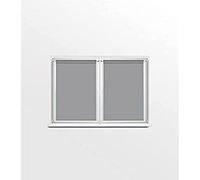 Soleil d'ocre, Dolly Paire de Brise bise, 60x90 cm, Gris Clair