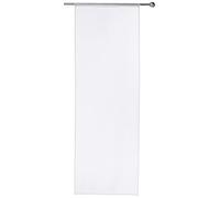 Soleil d'ocre, Dolly Voile pour Porte Fenêtre, Polyester, Blanc, 70x200 cm