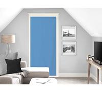 Voile pour porte fenêtre 70x200 cm DOLLY bleu Bleu