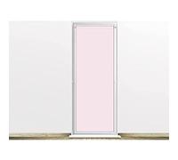 Soleil d'ocre, Dolly Voile pour Porte Fenêtre, Polyester, Rose, 70x200 cm