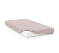 Soleil d'Ocre, Drap Housse en Coton 57 Fils 70x140 cm Bebe Vieux Rose