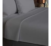 Soleil d'Ocre – Drap plat – Coton 57 fils – Gris 180x290 cm