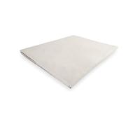 Soleil d'ocre, Drap Plat en Polycoton 260x300 cm Percale Lin, Idéal Location saisonnière et Hotellerie