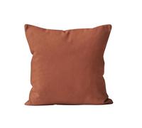 Soleil d'ocre, Housse de Coussin 60X60 cm Alix Corail