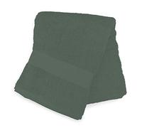 Soleil d'ocre, Lagune Drap de Bain, Coton 500 GR/m2, Kaki, 100x140 cm