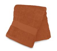 Soleil d'ocre, Lagune Drap de Bain, Coton 500 GR/m2, Terra, 100x140 cm