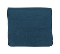 Soleil d'ocre, Lagune Serviette de Toilette, Coton 500 GR/m2, Bleu, 50x90 cm