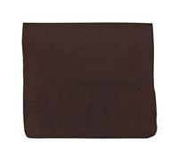 Soleil d'ocre, Lagune Serviette de Toilette, Coton 500 GR/m2, Brun, 50x90 cm