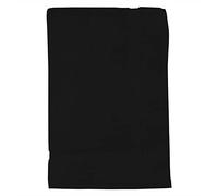 Soleil d'ocre, Lagune Tapis de Bain, Coton, Noir, 50x80 cm