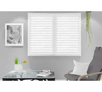 Soleil d'Ocre Brise-bise Louis Polyester Blanc 60 x 120 cm