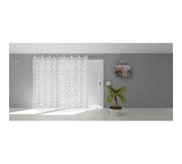 Soleil d'ocre, Luc Voilage Baie vitrée, Polyester, Blanc, 280x250 cm