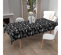 Soleil d'Ocre Nappe imprimée Neptune Anti-tâches rectangle 140x200 cm