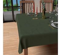Soleil d'ocre, Nappe Rectangle Anti-tâches 150x250 cm Luxury Vert