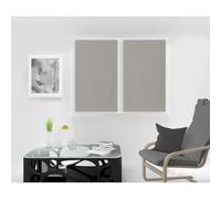 Soleil d'ocre, Noemie Paire de Brise bise, Polyester, Taupe, 60x120 cm