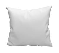 Soleil d'ocre, Oreiller, Natura, Blanc, 65x65 cm, Uni, Coton