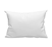Soleil d'ocre, Oreiller, Zen, Blanc, 45x70 cm, Uni, Coton