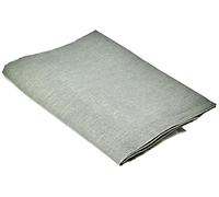 Soleil d'ocre, Panama Brise Bise en Coton, Gris, 60x120 cm