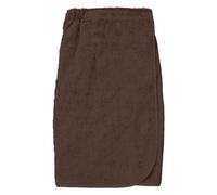 Soleil d'ocre, Paréo de Bain en Coton 82x160 cm Lagune Brun