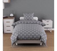 Soleil d'Ocre Parure housse de couette Esmeralda Coton 57 fils 140x200 cm Marine