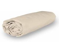 Soleil d'Ocre – Drap-housse Percale en coton Écru 90 x 190 cm