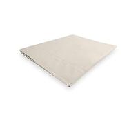 Soleil d'ocre, Percale Drap Plat, Coton, Ecru, 240x300 cm