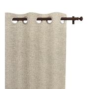 Soleil d'ocre, Rideau occultant à Oeillets 135x180 cm Arthur Beige