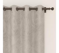 Soleil d'ocre, Rideau occultant à Oeillets 135x250 cm Emilien