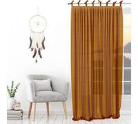 Voilage À Nouettes 135x250 Cm Spirit Bronze, Par Soleil D'ocre