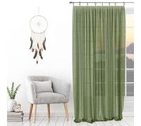 Voilages Soleil D'Ocre SPIRIT Vert 135x250 cm