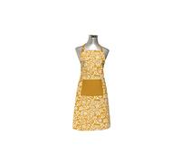Soleil d'ocre Tablier Pur Coton 60x80 cm Vintage Moutarde