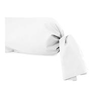 Soleil d'ocre, Taie de traversin en Polycoton 45x205 cm Percale Blanc