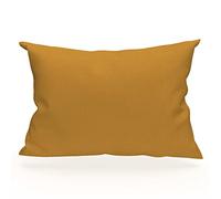 Soleil d'ocre, Taie d'oreiller, Coton 57 Fils, Moutarde, 50x70 cm