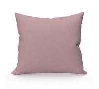 Soleil d'ocre, Taie d'oreiller, Coton 57 Fils, Rose, 63x63 cm